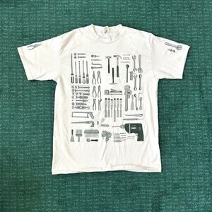 Vintage 90s AOP Tool t Shirt XL Oneita Art